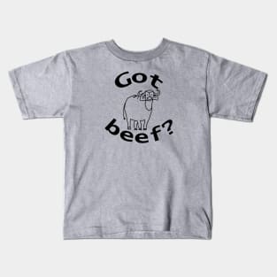 Got Beef Funny Grilling Food Kids T-Shirt